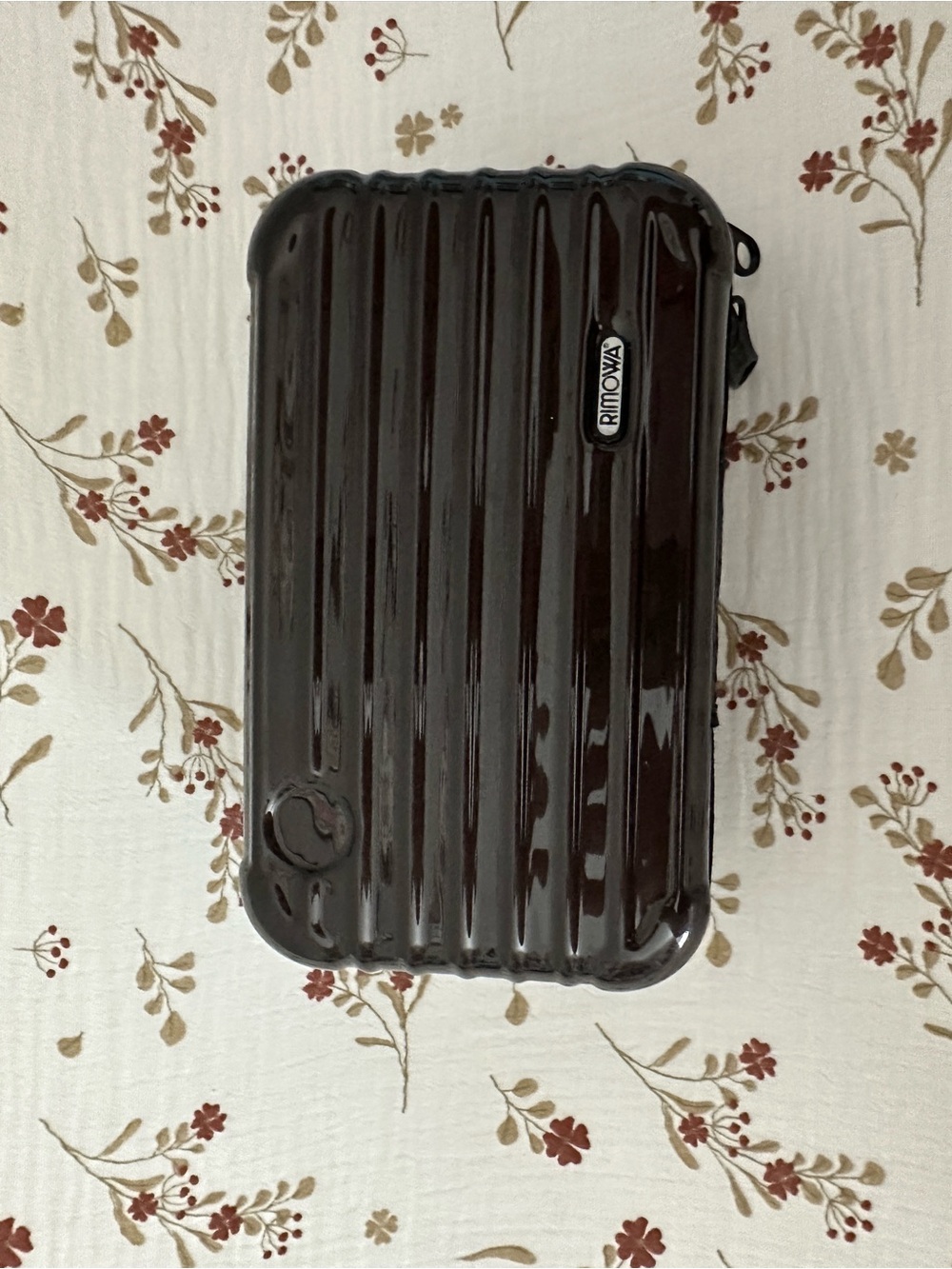 Rimowa Men’s Dark Brown Hard Shell Travel Pouch